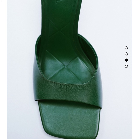 Zara sheep leather sandals bloggers fav - Picture 2 of 10